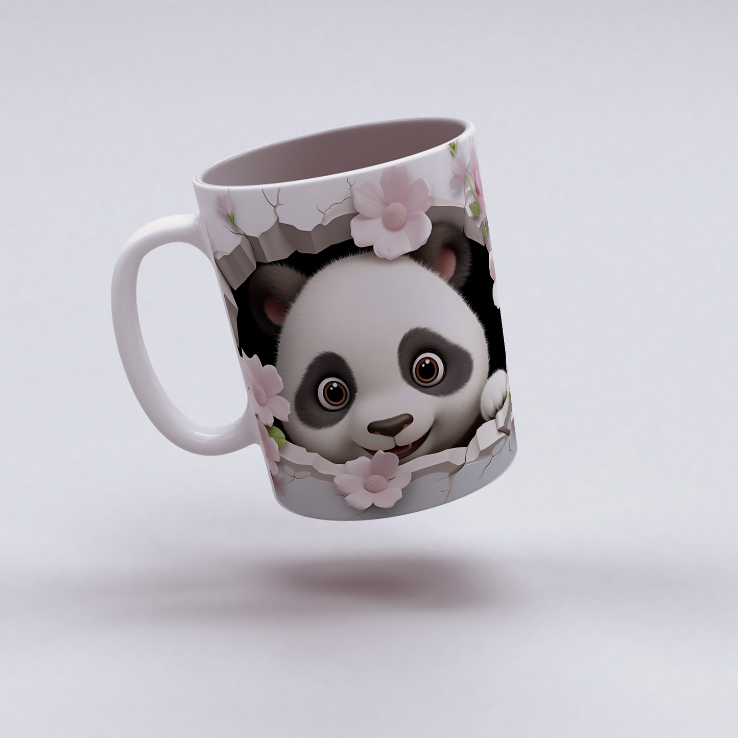 Her Sabah Seni Karşılayan Sevimli Dost – 3D Hayvan Kupa