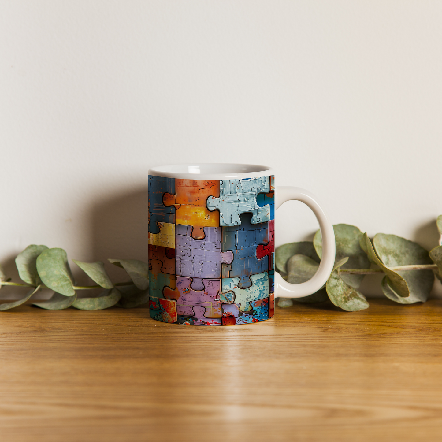 3D Puzzle Detaylarıyla Sanatsal Kupa