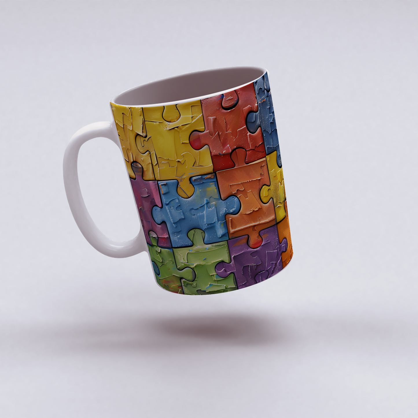 Hayat Bir Puzzle – 3D Temalı Eğlenceli Kupa