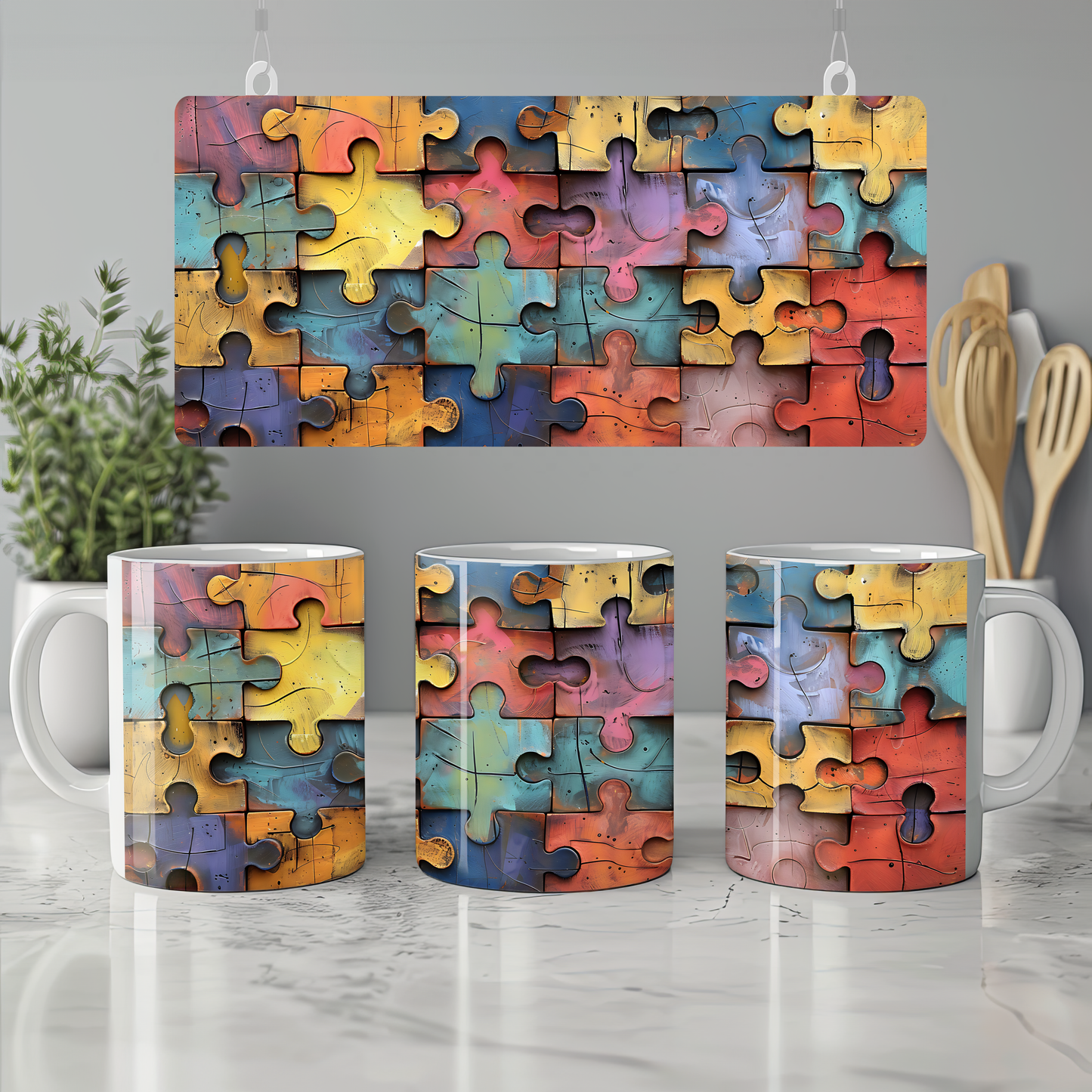 Parçaları Birleştir – Puzzle Tutkunlarına Özel Kupa