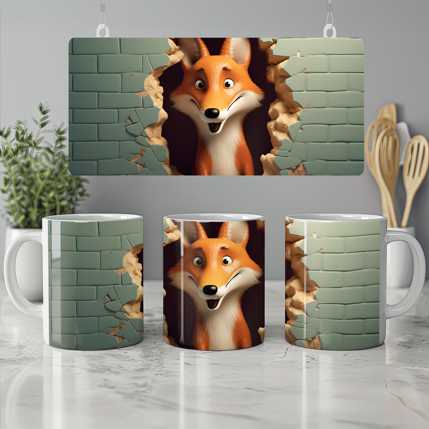 Wildlife Collection Mug – Orman Hayvanları Kupa Bardak