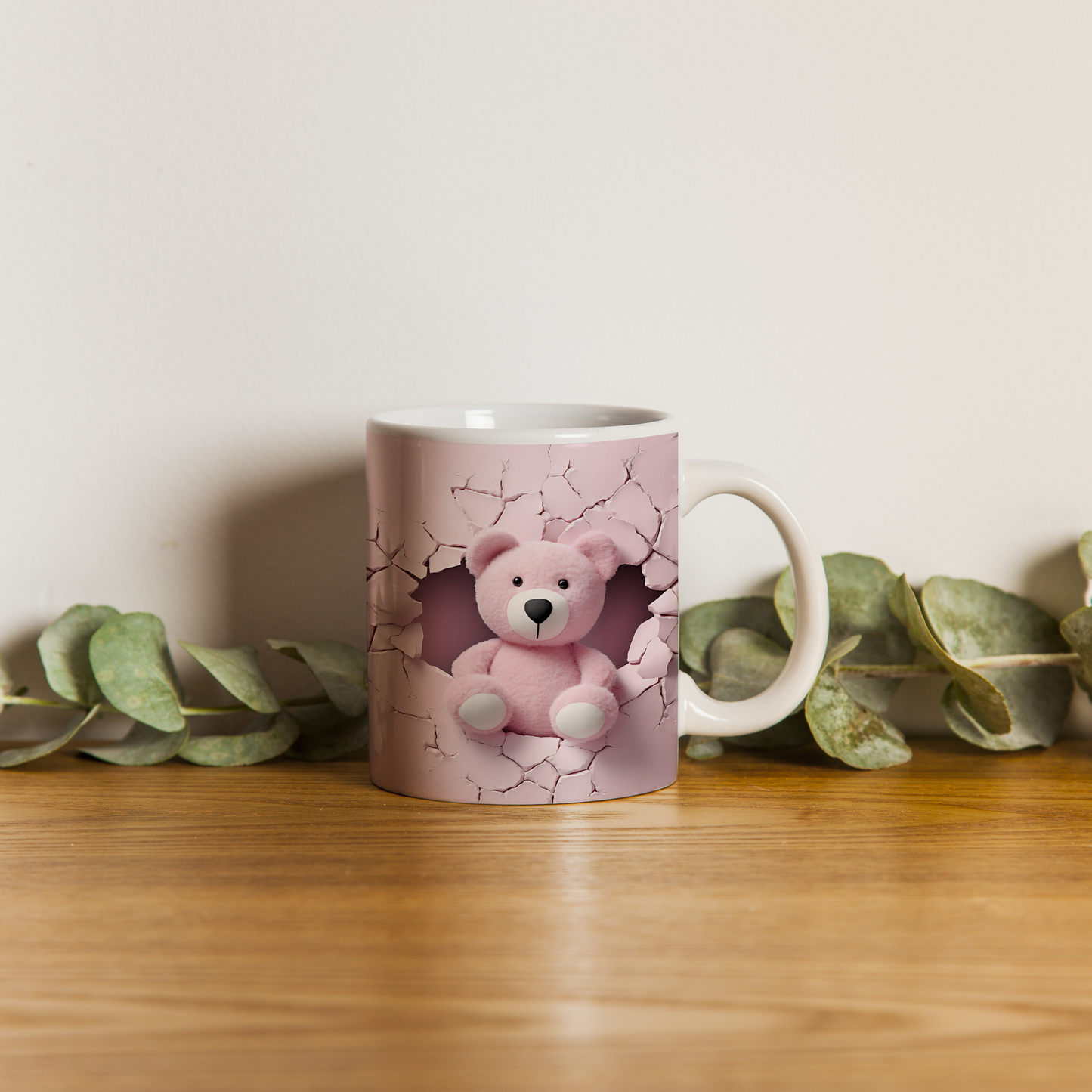 Teddy Bear Kupa – Şirin Ayıcık Tasarımlı Seramik Bardak