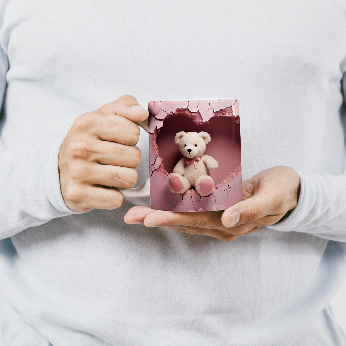 Sevimli Ayıcık Kupa Bardak – Kahve ve Çay Keyfinizi Tatlandırın