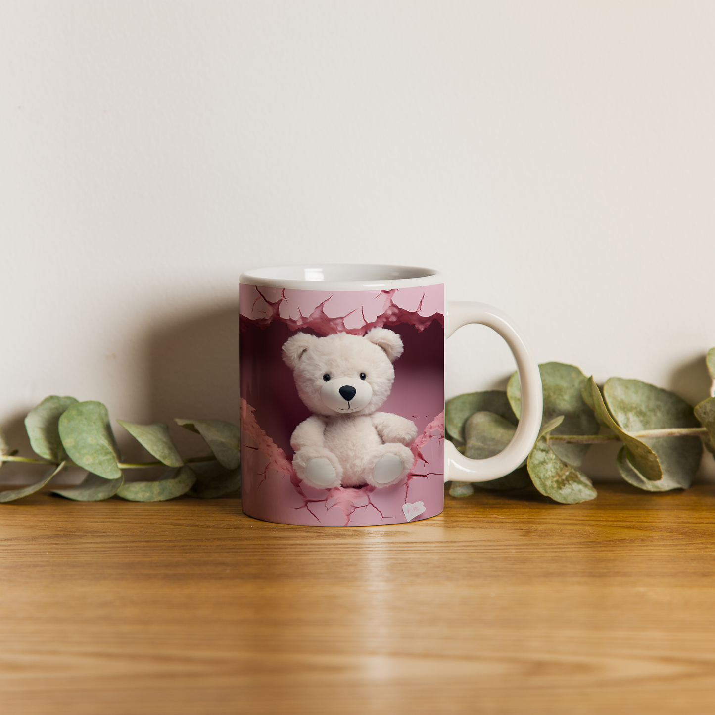 Hediye İçin Mükemmel Seçim – Sevimli Teddy Bear Kupa