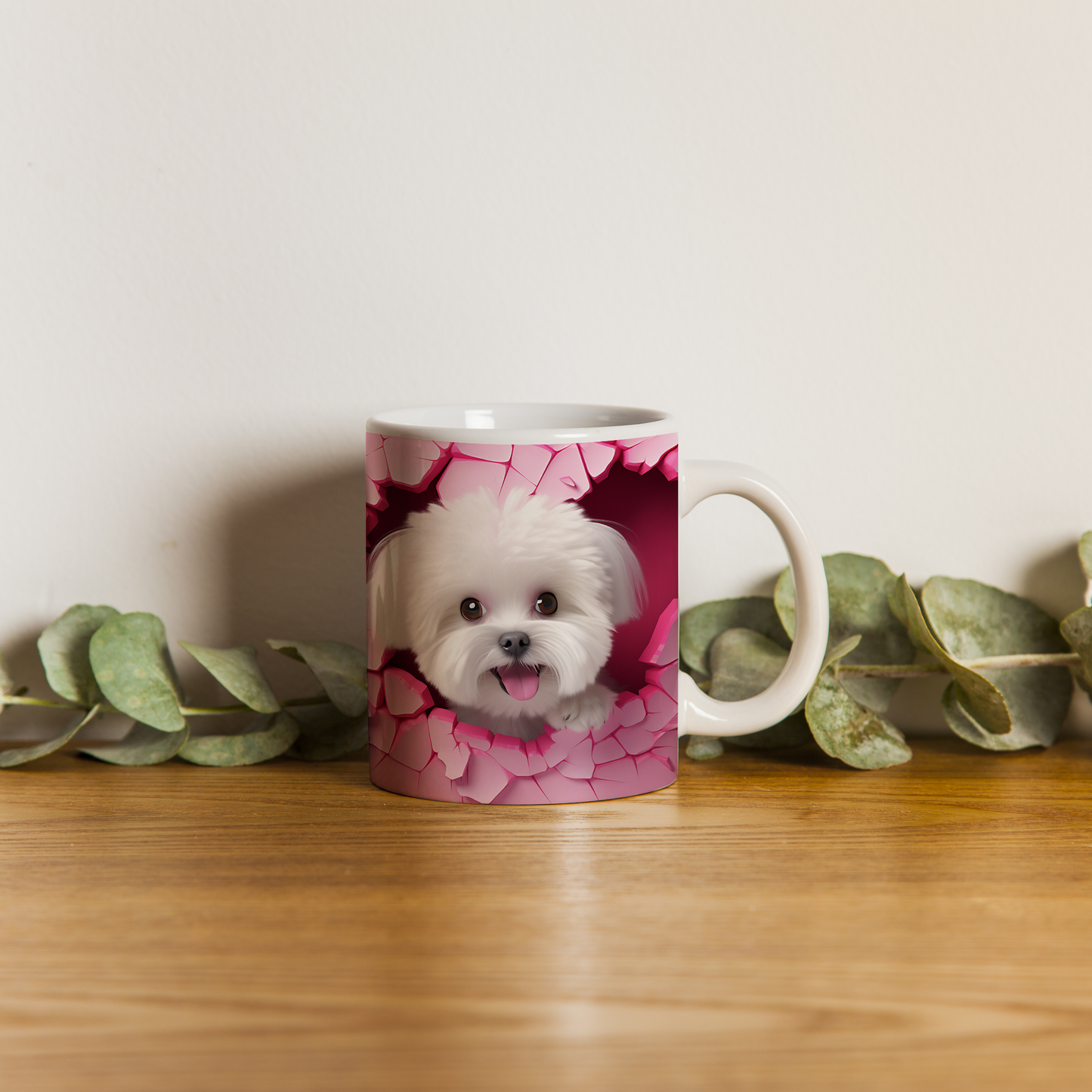Hav Hav Keyfi – 3D Sevimli Dostunla Kahve Molası - Valentine Maltese