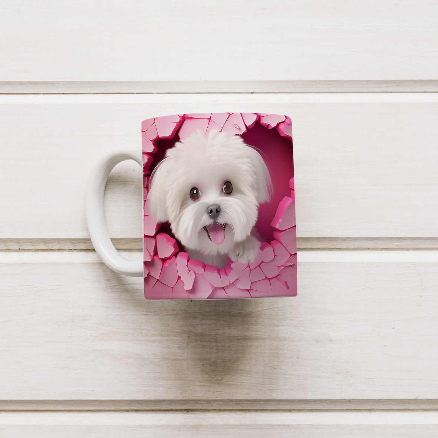 Hav Hav Keyfi – 3D Sevimli Dostunla Kahve Molası - Valentine Maltese