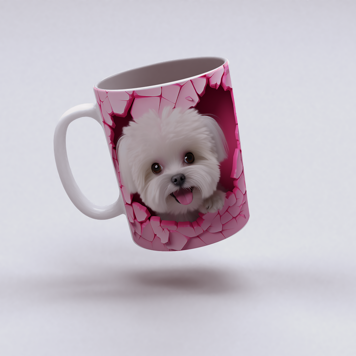 Hav Hav Keyfi – 3D Sevimli Dostunla Kahve Molası - Valentine Maltese