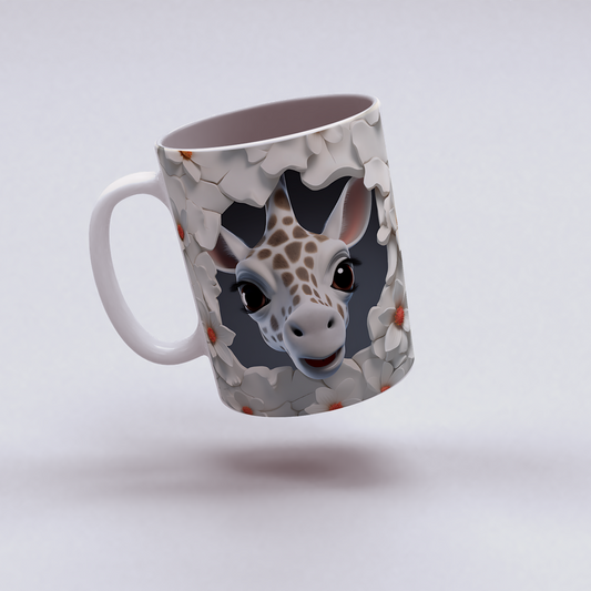 Sadece Bir Kupa Değil, Sanat Eseri – 3D Hayvan Figürüyle