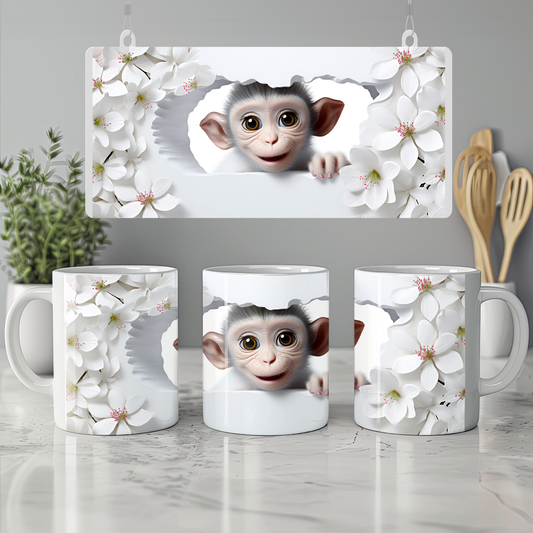 Hediye Paketi İçinde Mutluluk – 3D Hayvan Kupa Seçeneği
