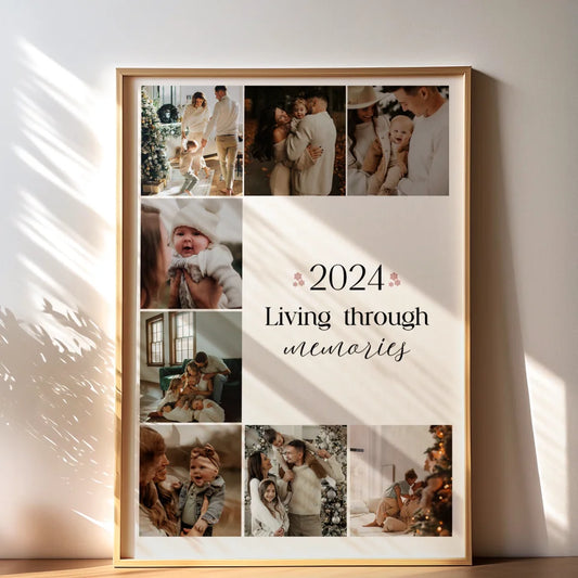 Kişiye Özel "2024 Living through Memories" Poster