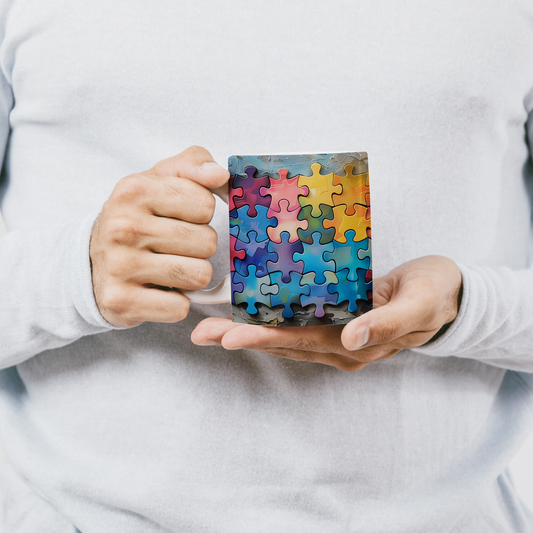 En Güzel Parça Sensin – 3D Puzzle Desenli Kupa