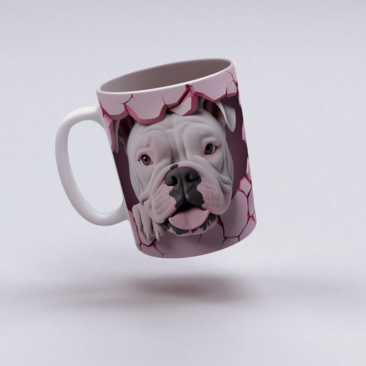 Dostluğun Sembolü – Tatlı Pati Kupası - Valentine Bulldog